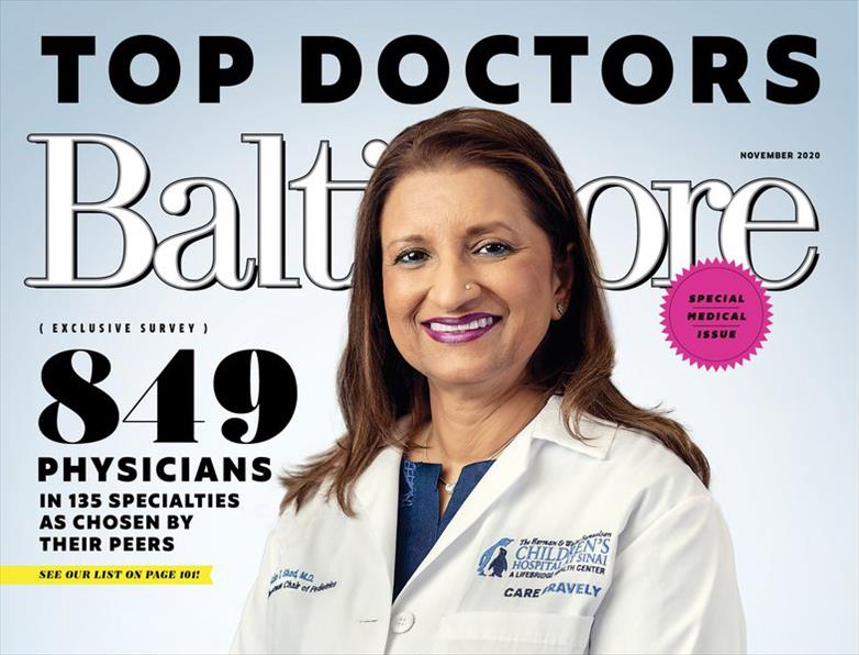 Baltimore Magazine Names 2020 Top Doctors